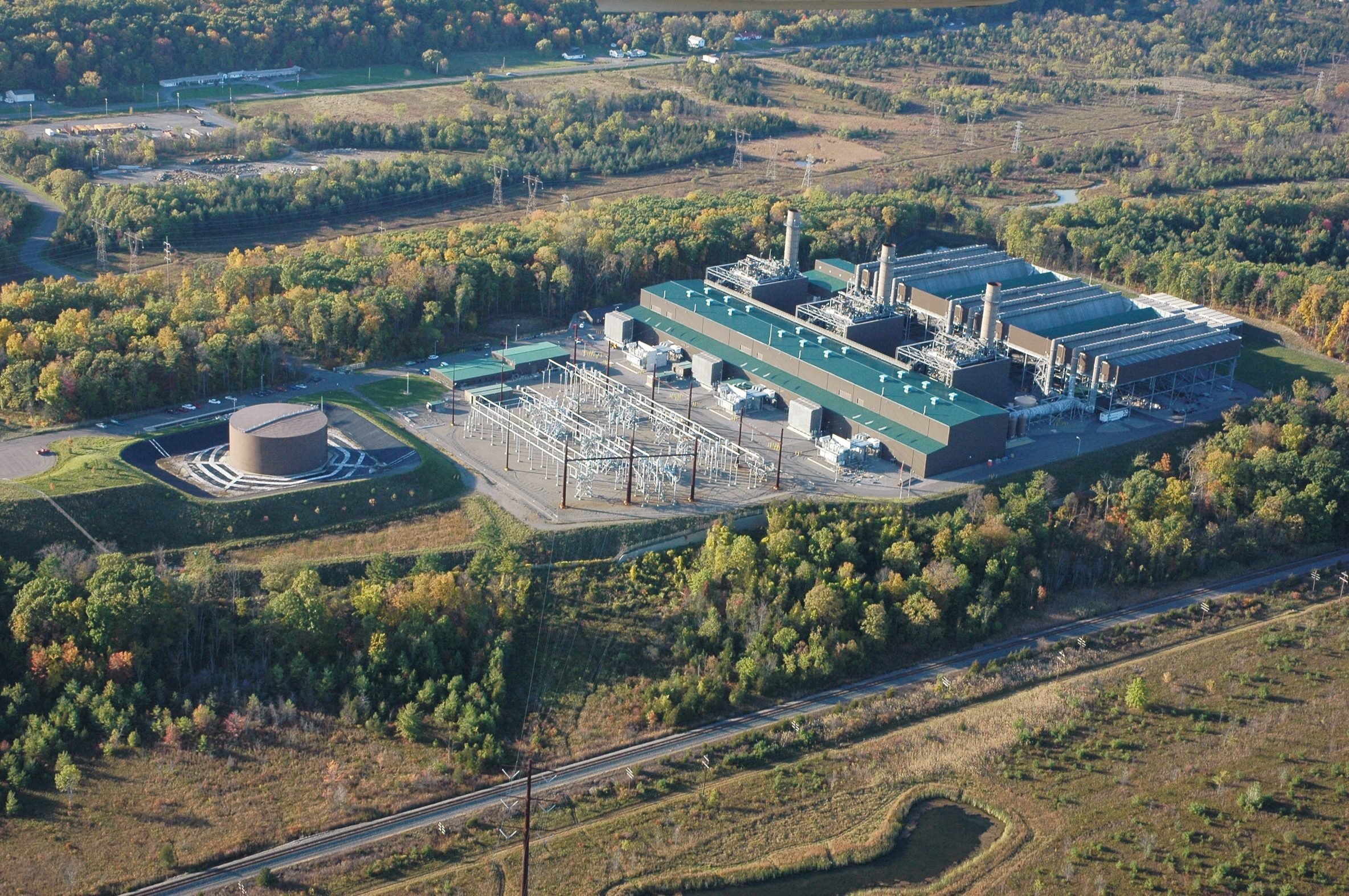Combined-cycle generating station